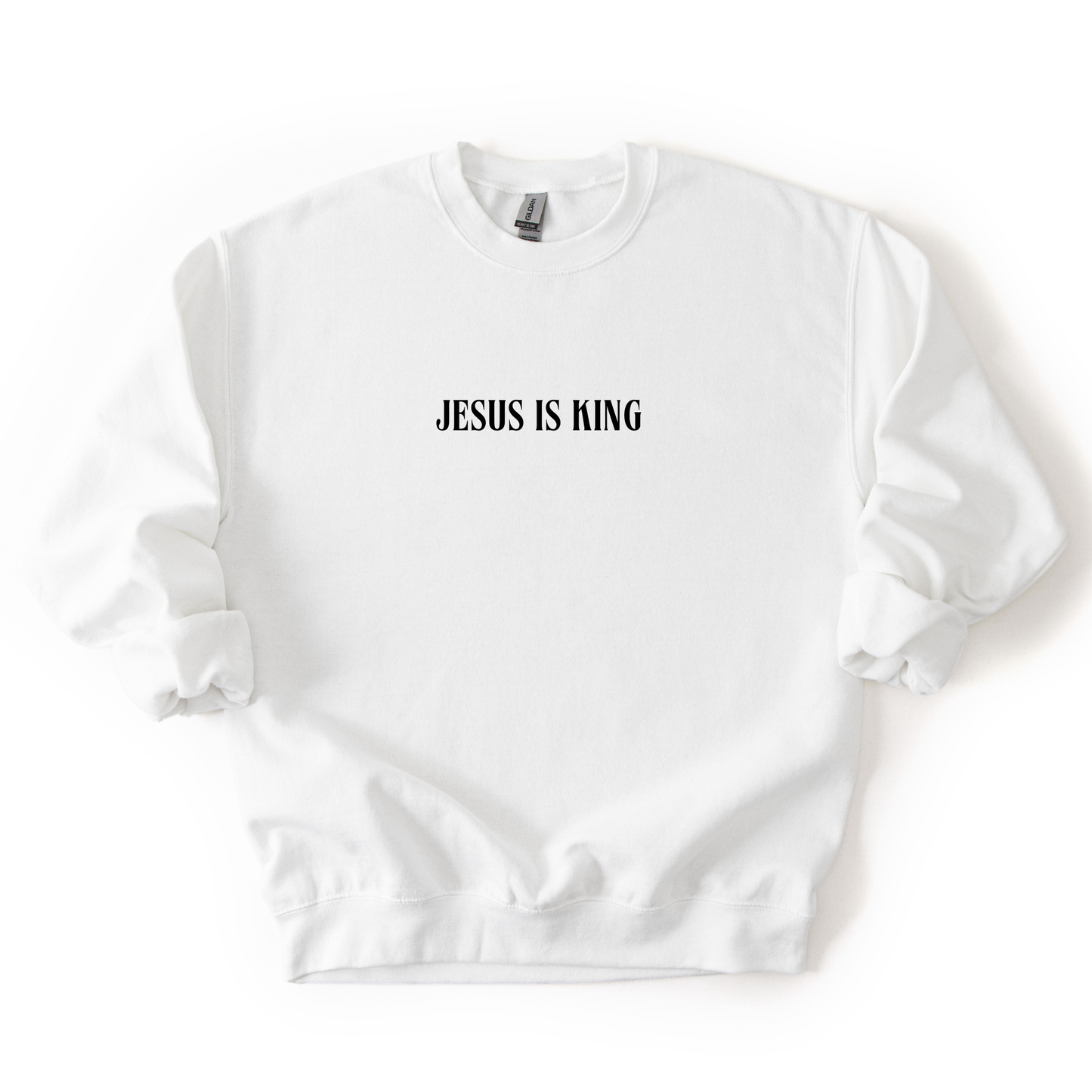 JESUS IS KING Crew Sweatshirt