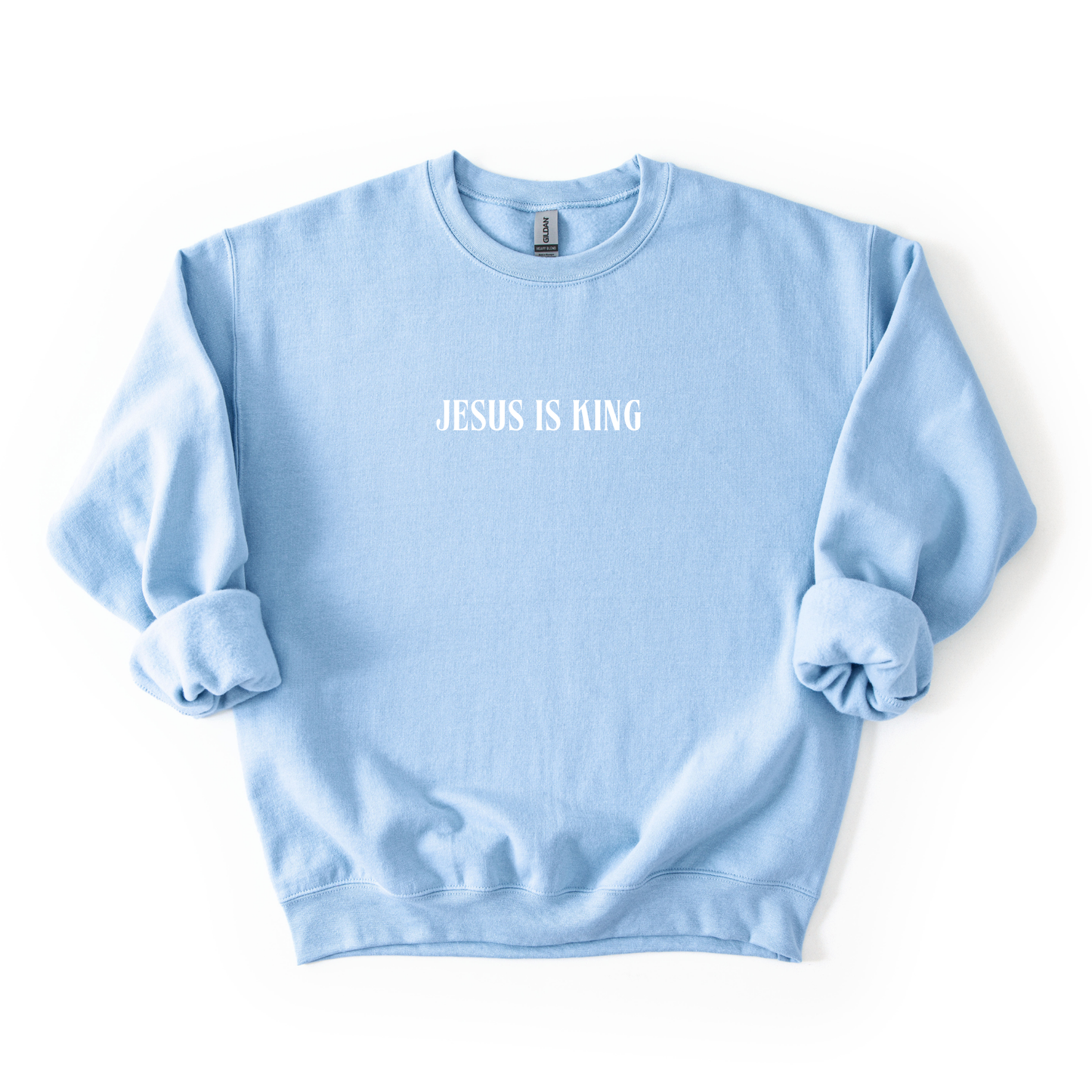 JESUS IS KING Crew Sweatshirt