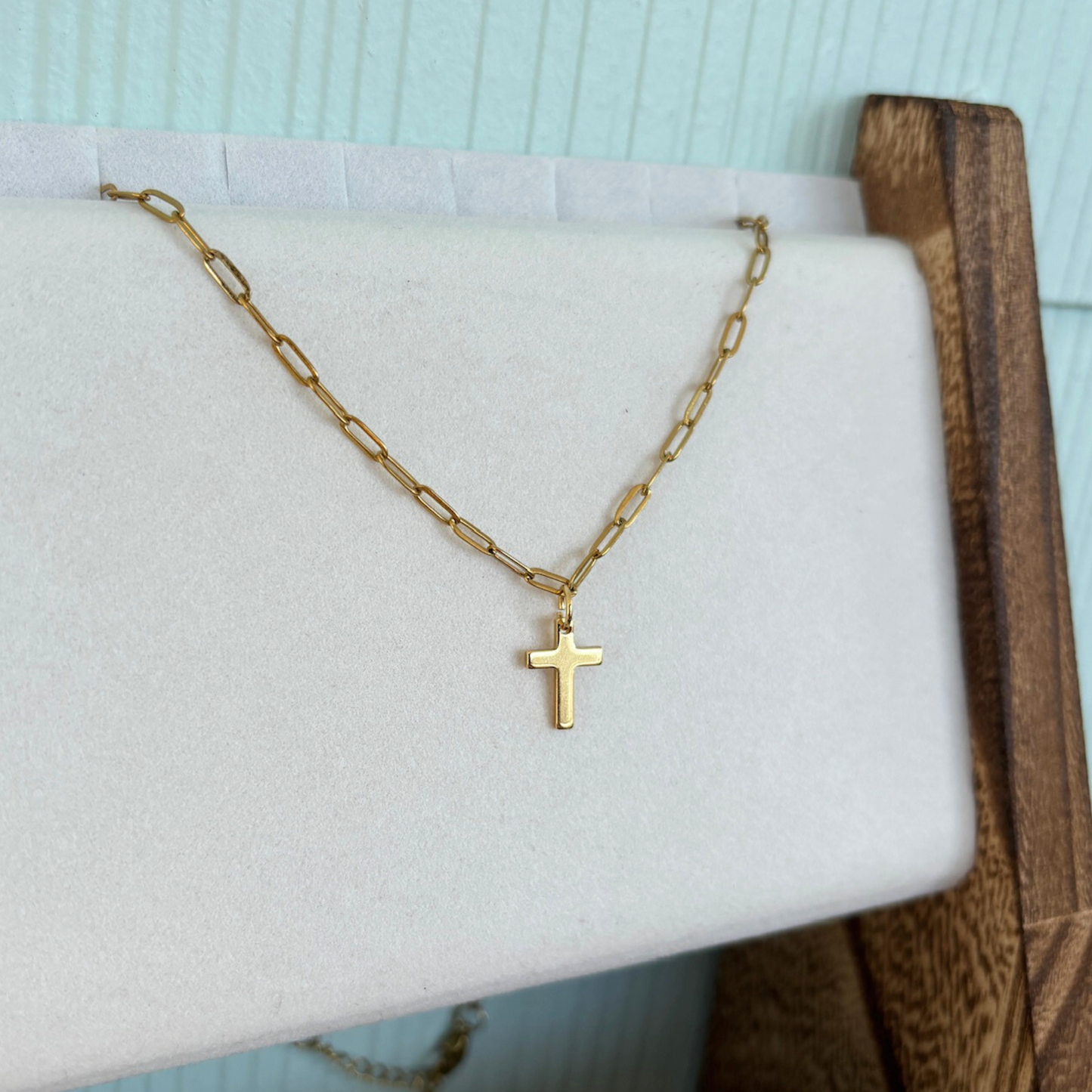The Cornerstone Cross Necklace