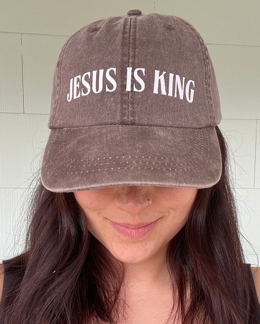 Jesus Is King Hat