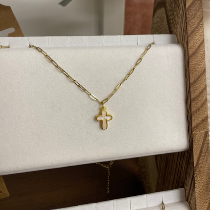 The Radiant Cross Necklace