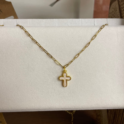The Radiant Cross Necklace